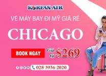 Vé máy bay từ Hà Nội đi Chicago giá khuyến mãi